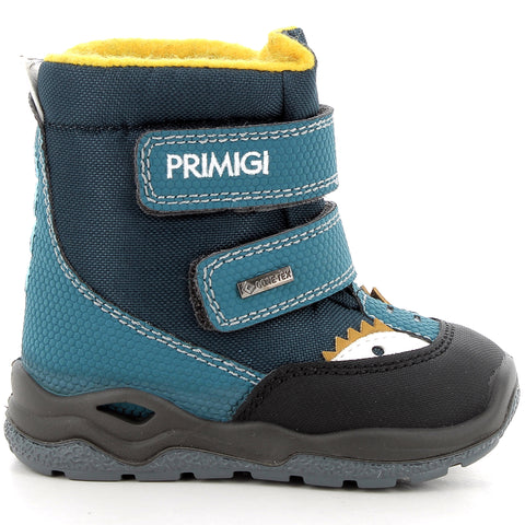 PRIMIGI GORE-TEX Stiefel GARY 68613-22 in petrol and fuchsia colors, high-quality waterproof boots