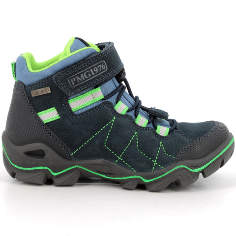 PRIMIGI GORE-TEX Knöchelschuh PATH 68944-00 in navy and neongrün