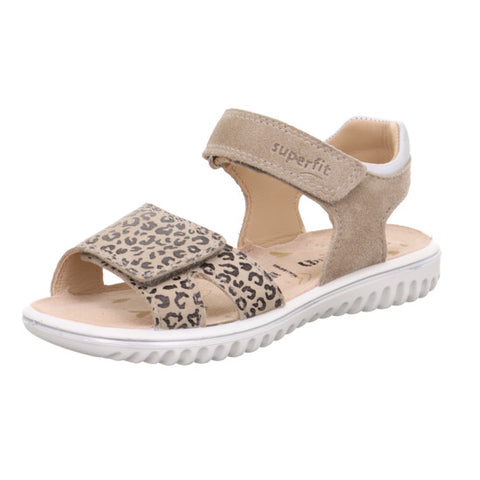 SUPERFIT Sandale SPARKLE 9004-401 - Leoprint / beige