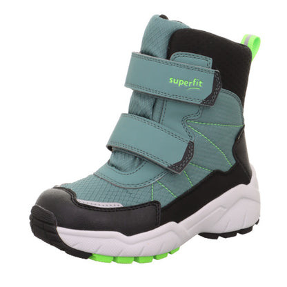 SUPERFIT GORE-TEX Stiefel Culusuk 9174/702 in Minzgrün und Schwarz mit wasserdichter Gore-Tex Membran für optimalen Nässeschutz