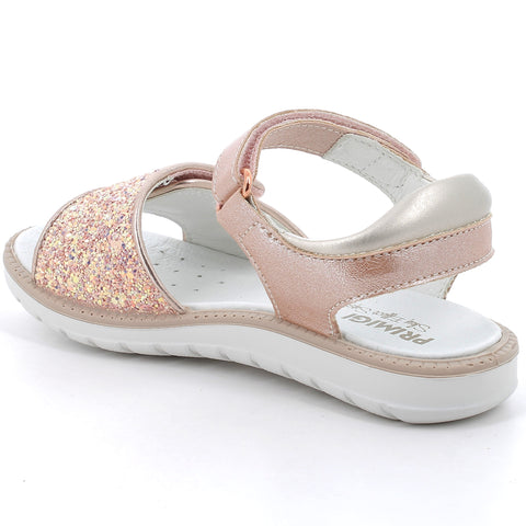 Komfortable und stilvolle Sandale ALANIS 78877-55 von PRIMIGI in roségold, für Mädchen