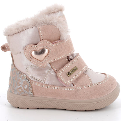 Primigi GORE-TEX Knöchelschuh SNORKY 88527-00 in rosa mit roségoldene Details