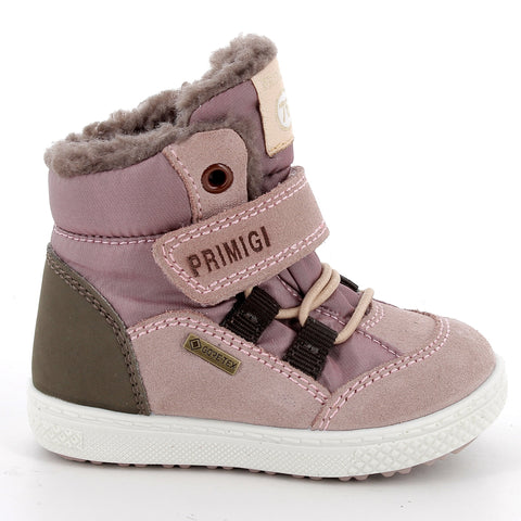 PRIMIGI GORE-TEX Knöchelschuh BARTH 88567-33 in altrosa mit taupe Details