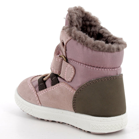 Robuster PRIMIGI GORE-TEX Knöchelschuh BARTH 88567-33 in altrosa mit taupe, ideal für Herbst und Winter