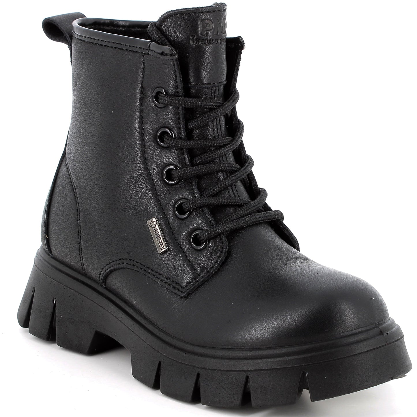 Robuste schwarze PRIMIGI RANDY GORE-TEX Schnürstiefel für optimalen Wetterschutz