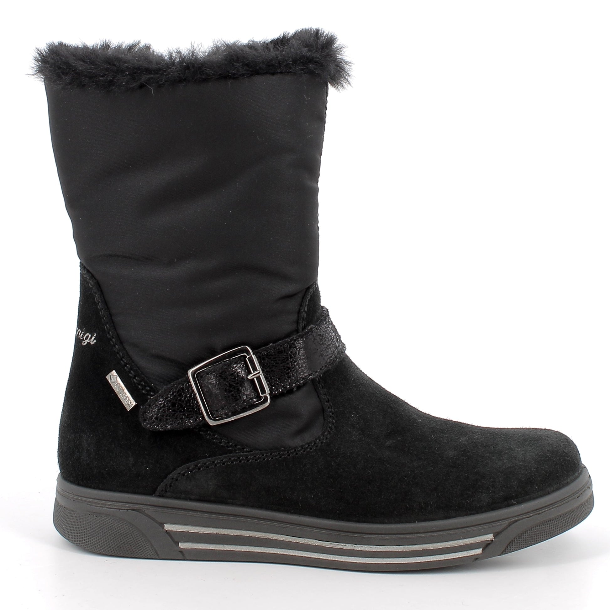 Primigi GORE-TEX Stiefel HULA 88732-11 in schwarz mit Schnalle und wasserdichter GORE-TEX-Membran