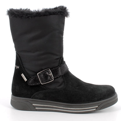 Primigi GORE-TEX Stiefel HULA 88732-11 in schwarz mit Schnalle und wasserdichter GORE-TEX-Membran