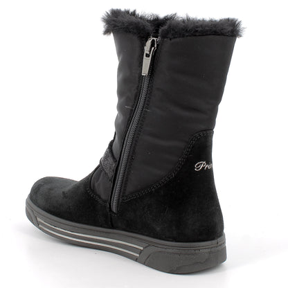 Damen- oder Herrenschuhe: Primigi GORE-TEX Stiefel HULA 88732-11 in Schwarz mit Schnalle und atmungsaktivem GORE-TEX-Material