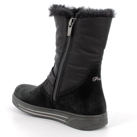 Damen- oder Herrenschuhe: Primigi GORE-TEX Stiefel HULA 88732-11 in Schwarz mit Schnalle und atmungsaktivem GORE-TEX-Material