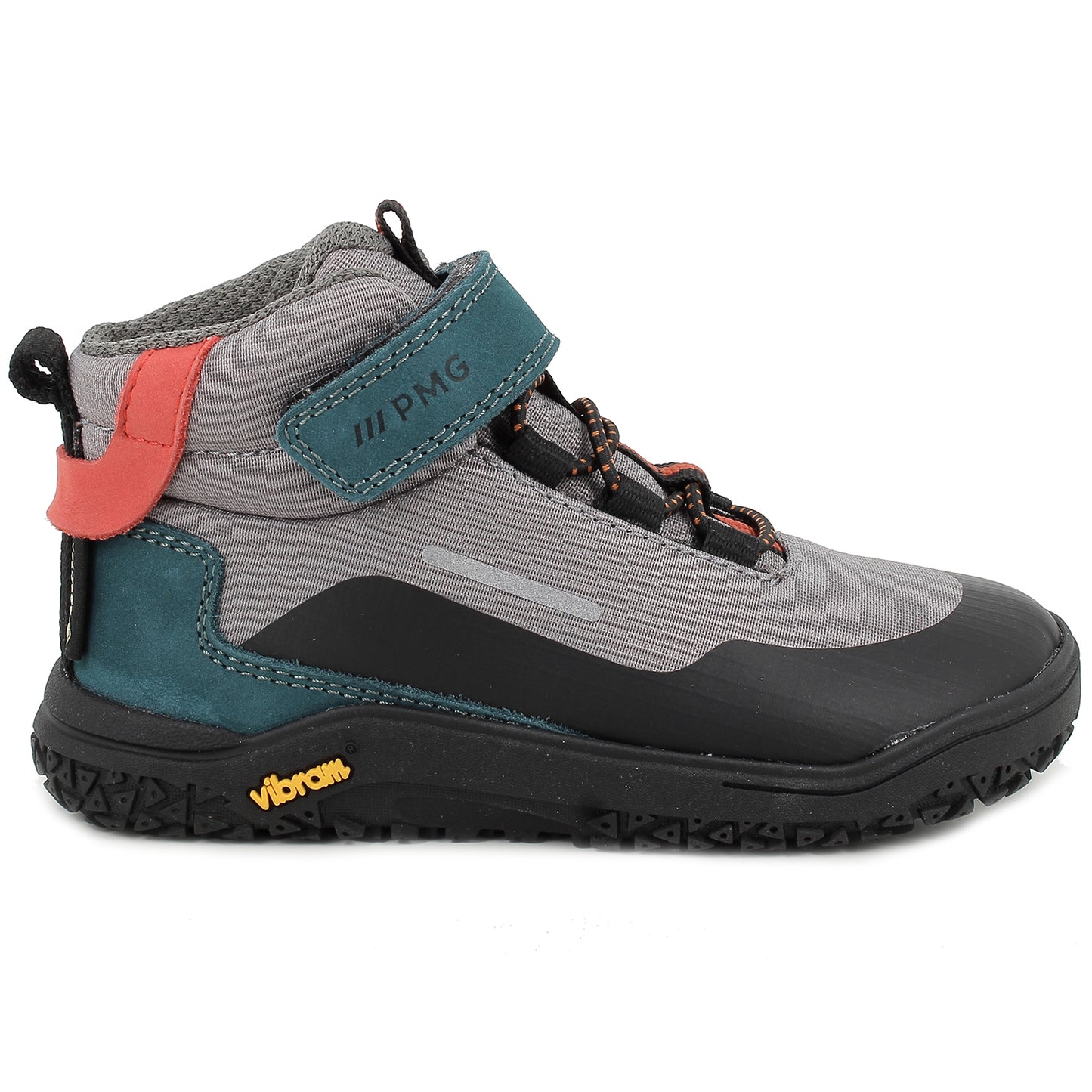 PRIMIGI GORE-TEX Knöchelschuh GRANDER 89163-11 in Grau und Petrol mit wasserdichter GORE-TEX-Technologie