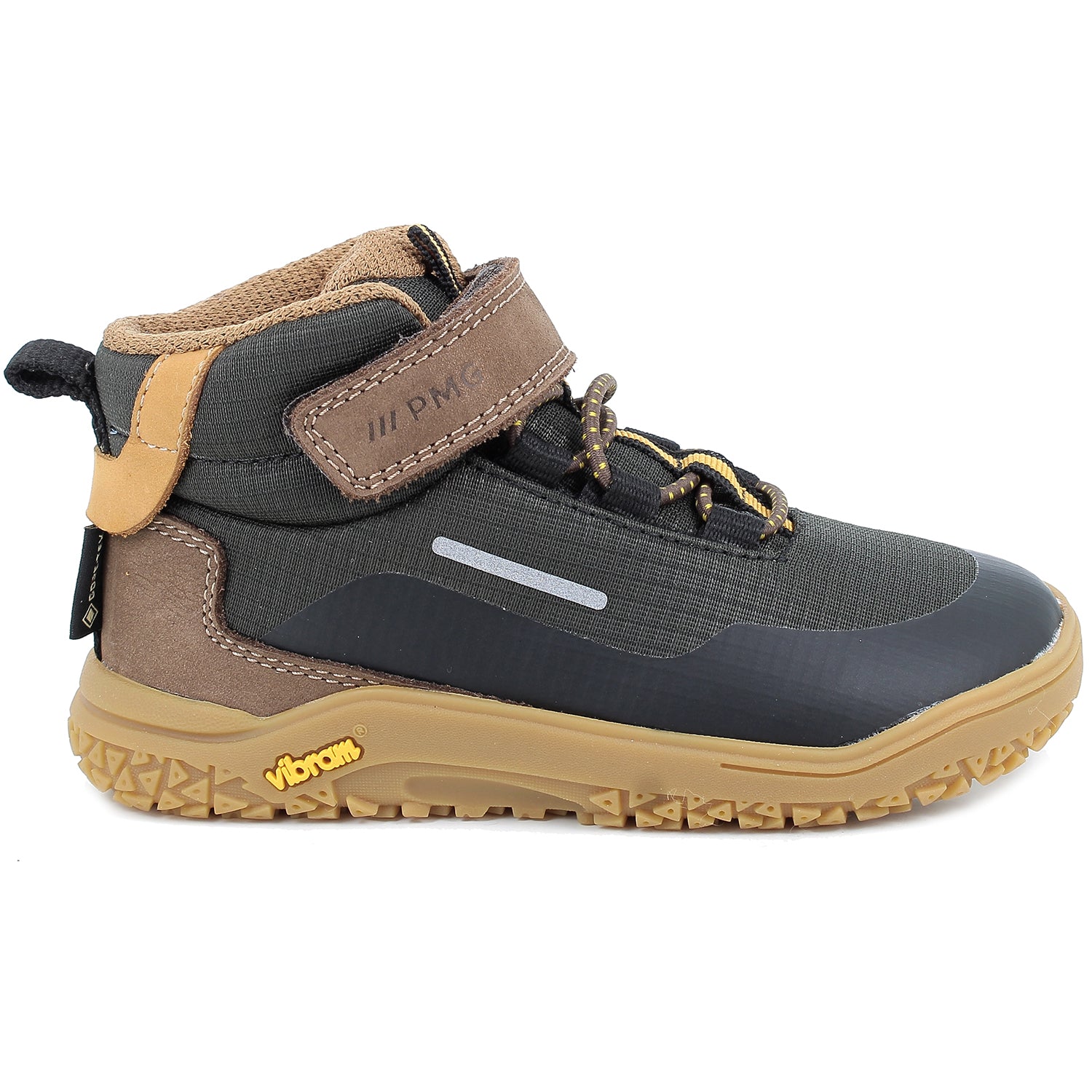 Primigi GORE-TEX Knöchelschuh GRANDER in Oliv und Braun mit wasserdichter Membran