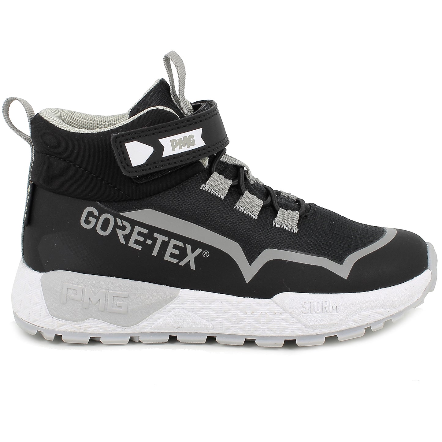PRIMIGI GORE-TEX Knöchelschuh STORM 89166-55 in schwarz und weiß mit wasserdichter GORE-TEX-Technologie für optimalen Schutz