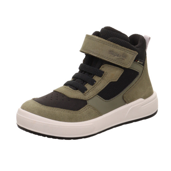 Robuster SUPERFIT GORE-TEX Knöchelschuh MAVERICK 102-70 in Oliv und Schwarz für wasserdichten Schutz und Komfort