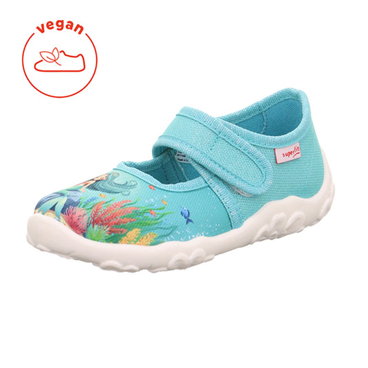 SUPERFIT Hausschuh BONNY 281-841 - türkis / Meerjungfrau