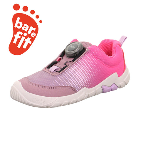 SUPERFIT BOA Halbschuh Barfußschuh TRACE 6026-850 - pink / lila