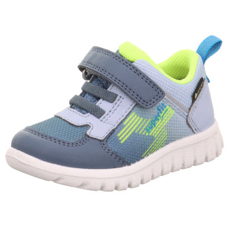 SUPERFIT GORE-TEX Halbschuh SPORT7 6184-80 - rauchblau / neongrün