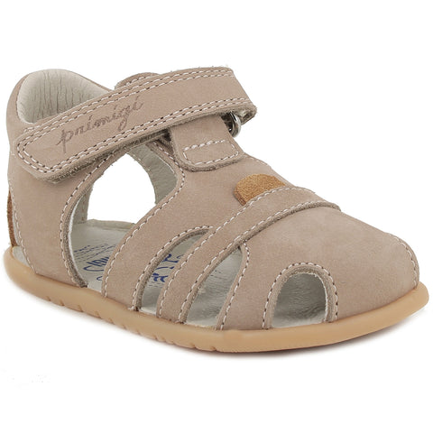 PRIMIGI Barfußschuh Halbsandale 414000 - sand / cognac by PRIMIGI