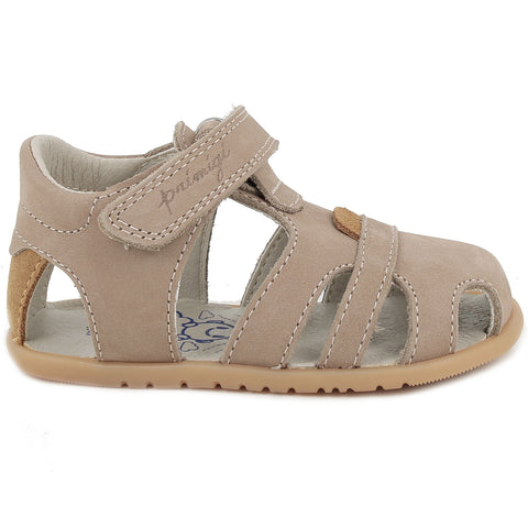 PRIMIGI Barfußschuh Halbsandale 414000 - sand / cognac by PRIMIGI