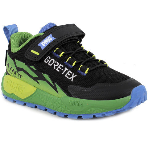 PRIMIGI GORE-TEX Halbschuh STORM 14310-22 - schwarz / grün