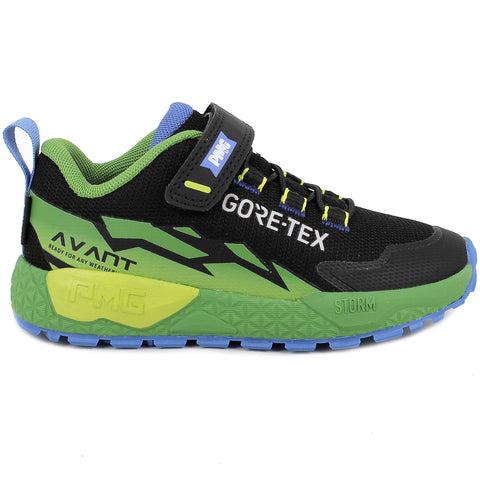 PRIMIGI GORE-TEX Halbschuh STORM 14310-22 - schwarz / grün