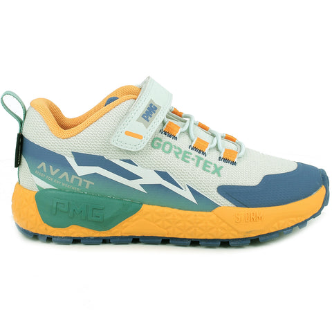 PRIMIGI GORE-TEX Halbschuh STORM 14310-33 - mint / orange / blau by PRIMIGI