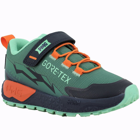 PRIMIGI GORE-TEX Halbschuh STORM 14310-88 - petrol / navy / orange