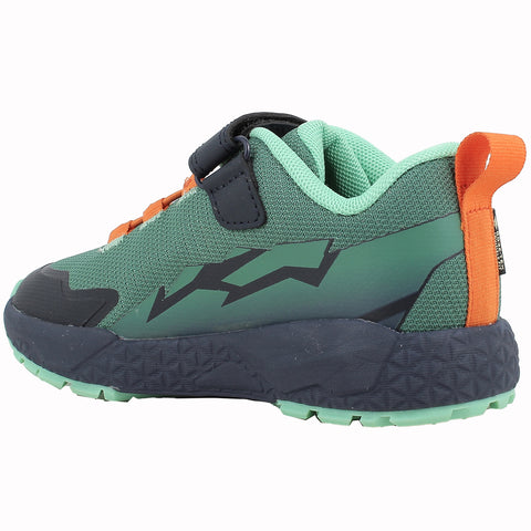PRIMIGI GORE-TEX Halbschuh STORM 14310-88 - petrol / navy / orange by PRIMIGI