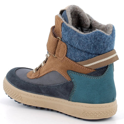 PRIMIGI GORE-TEX Knöchelschuh BARTH 23865-00 - braun / grau / türkis