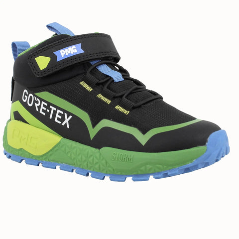 PRIMIGI GORE-TEX Knöchelschuh STORM 24193-33 - schwarz / neongrün