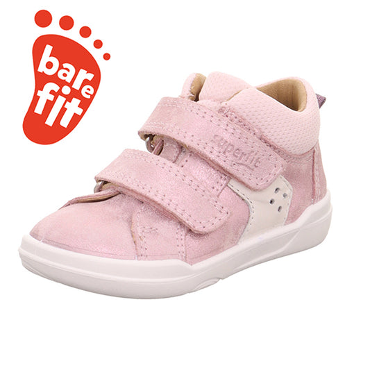 SUPERFIT Knöchelschuh Barfußschuh SUPERFREE 543- 556 - rosa / Glitzer