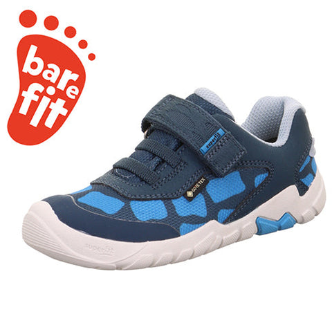 SUPERFIT GORE-TEX Halbschuh Barfußschuh TRACE 6027-801 - blau / türkis
