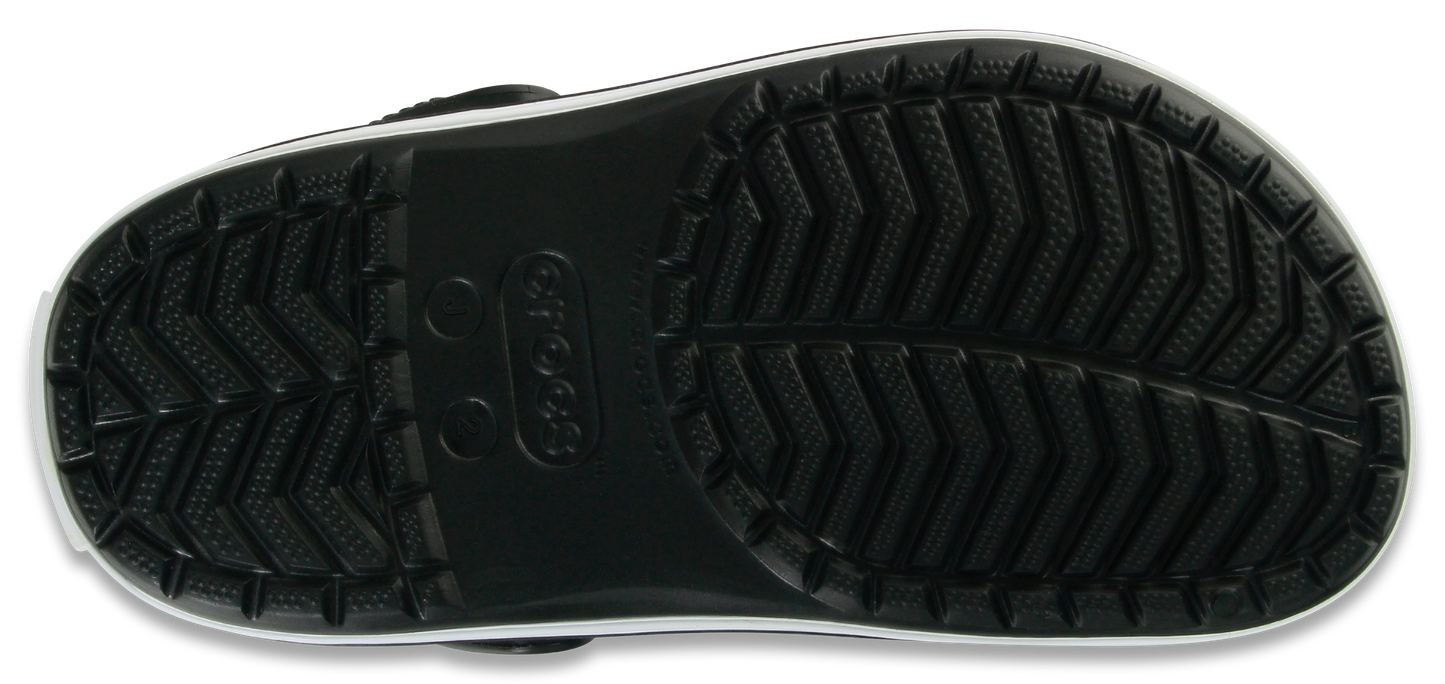 CROCS CROCBAND CLOG 207006-001 - schwarz / weiß