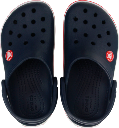 CROCS CROCBAND CLOG 207006-485 - navy / rot - comfortable slip-on clog with navy and red design