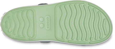 Comfortable and stylish CROCS CROCBAND™ CRUISER SANDAL in eukalyptus and sage green color