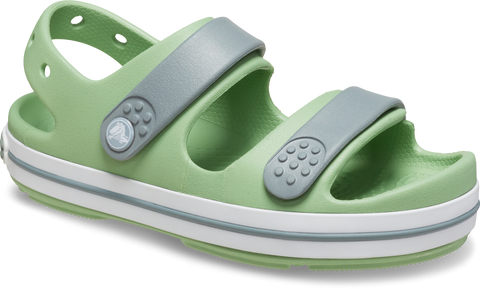 CROCS CROCBAND™ CRUISER SANDALE 209424-3WD in eukalyptus and salbei colors, a comfortable and stylish sandal for outdoor activities and casual wear