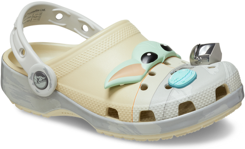 CROCS GROGU CLASSIC CLOG 209494-2Y2 Baby Yoda Slip-On Shoes in Green