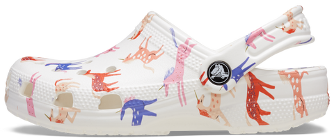 Adorable and comfortable Einhorn print clog for toddlers