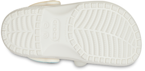 Colorful and whimsical Crocs Classic I Am Rainbow Unicorn Clog with 209701-0WV style number, featuring a fun unicorn design