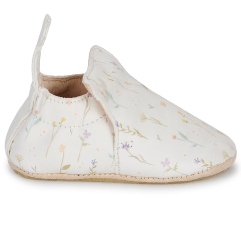 EASY PEASY PreWalker MY BLU ALZ31A-49 - cremé / Blümchen infant shoes for boys and girls