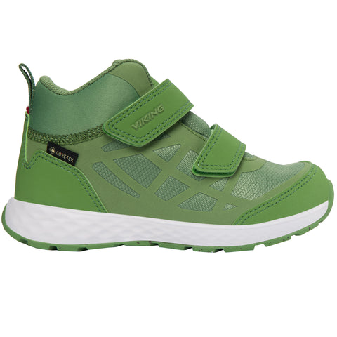 Viking Gore-Tex Halbschuh Veme Mid GTX in apfelgrün for outdoor activities
