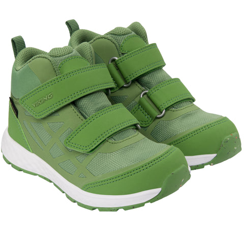 Comfortable and stylish Viking Gore-Tex Halbschuh Veme Mid GTX in apfelgrün