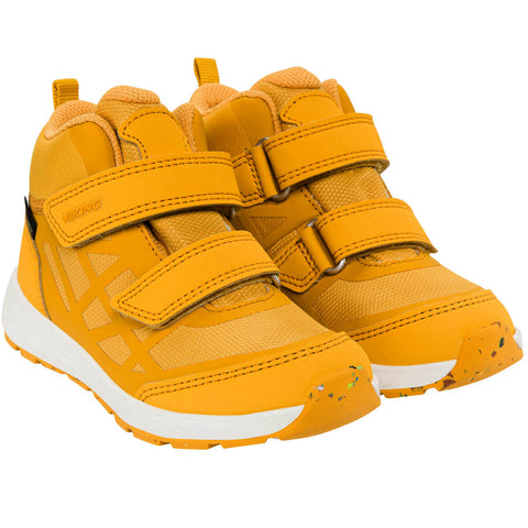 Side view of the VIKING GORE-TEX Halbschuh VEME MID GTX - curry