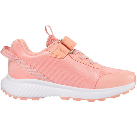 Viking Gore-Tex Halbschuh Aery Tau Low GTX in peach color, a durable and waterproof hiking shoe for outdoor activities