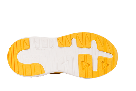 Hochwertiger gelber Halbschuh mit rutschfester Sohle für Damen