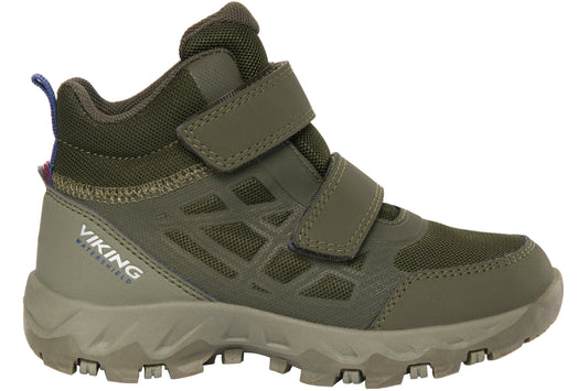 VIKING TEX Knöchelschuh TACK MID WP 2V in olivfarbener Ausführung mit wasserdichter Membran