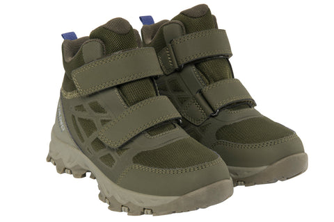 VIKING TEX Knöchelschuh in Oliv, ausgestattet mit strapazierfähigem Obermaterial und bequemem Innenfutter
