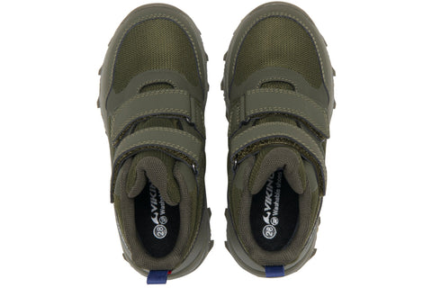 Langlebiger Knöchelschuh in Oliv, perfekt für Outdoor und Arbeit, mit robusten Nähte und Wasserabweisung