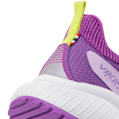 VIKING WATERSHIELD TEX Halbschuh AERY WP 2V in flieder, violett, and neongelb - waterproof and durable outdoor shoe for women