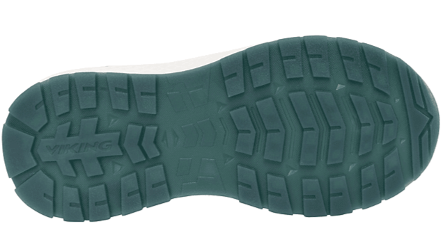 Heller, wasserdichter Knöchelschuh VIKING TEX EQUIP GLOW WP 2V mit atmungsaktivem Innenfutter und rutschfester Sohle