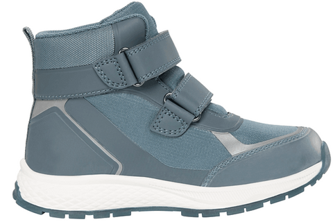 VIKING TEX Knöchelschuh in hellgrau mit reflektierenden Details für bessere Sichtbarkeit bei Dunkelheit